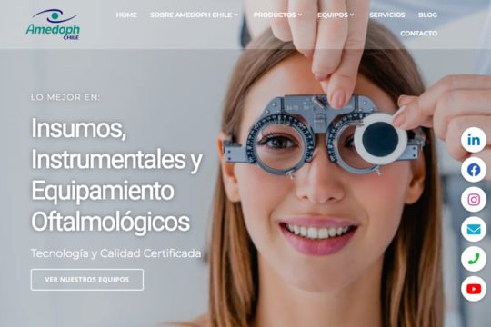 distriuidores de cajas oftalmología en chile