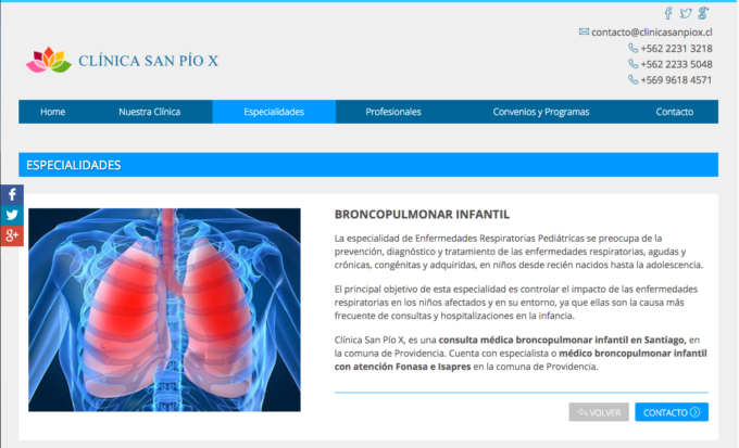 Broncopulmonar Infantil