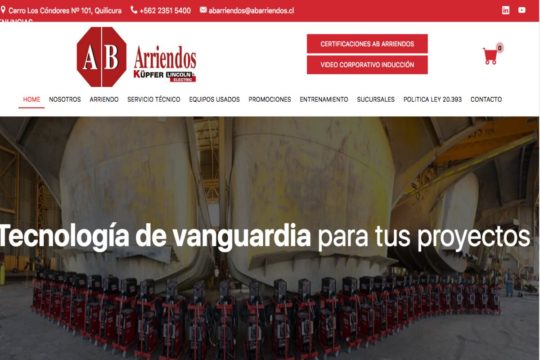 Arriendo Compresores