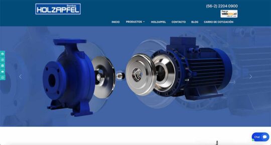 Bombas de agua en Chile