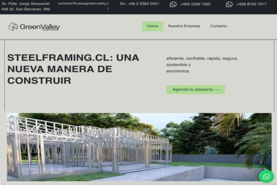 Estructuras Metalcon en chile