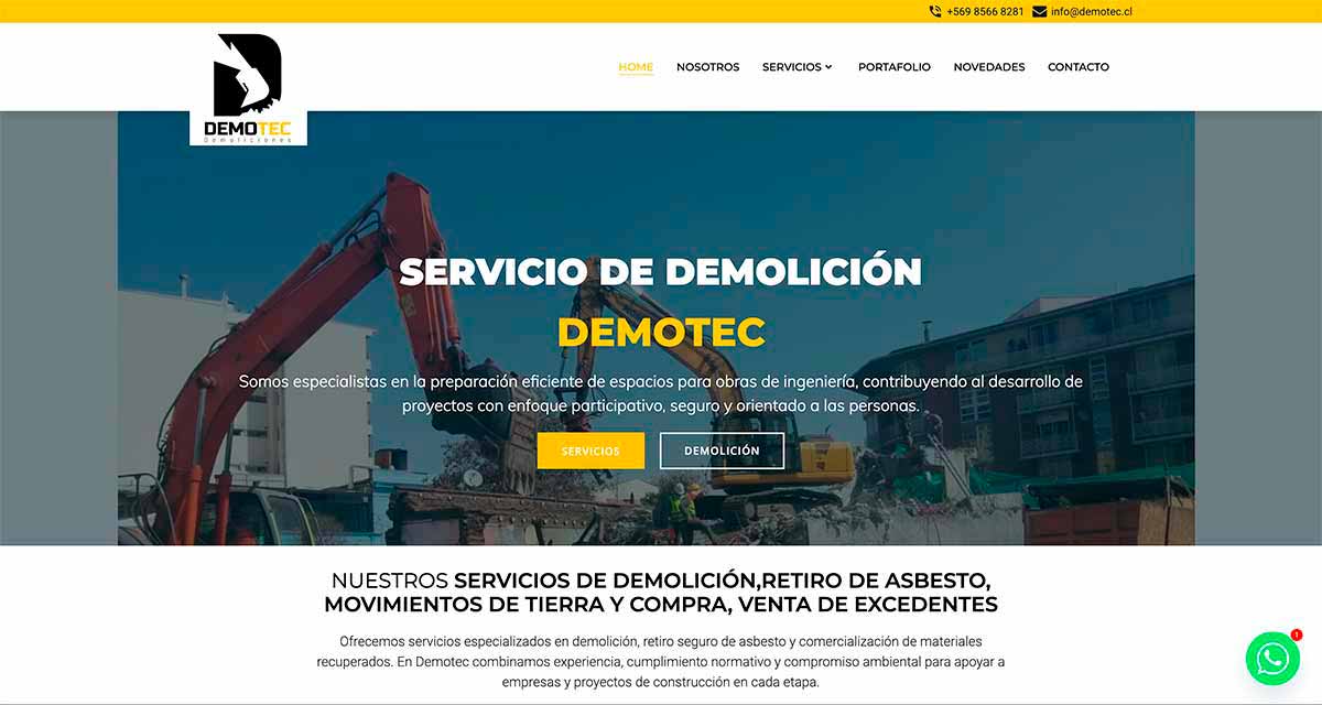 Servicios de retiro de asbesto